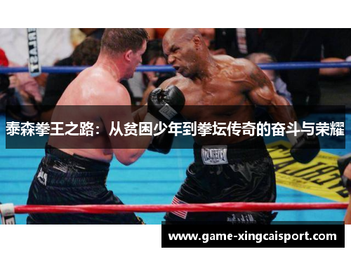 泰森拳王之路：从贫困少年到拳坛传奇的奋斗与荣耀